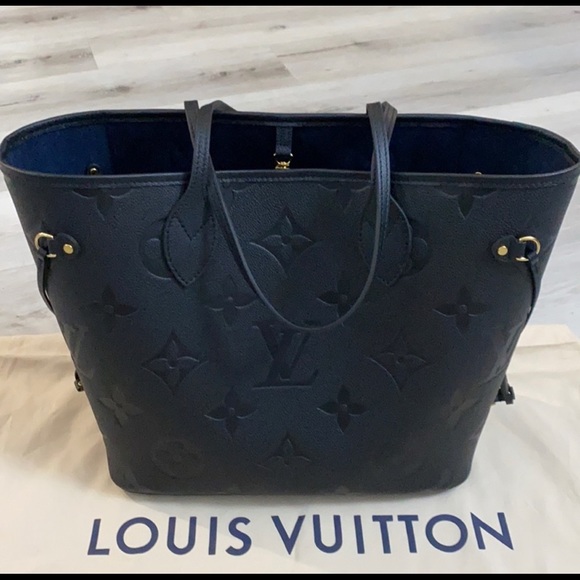 Brand New Louis Vuitton Neverfull MM Empreinte - Picture 12 of 15